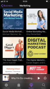 marketing on apple podcasts