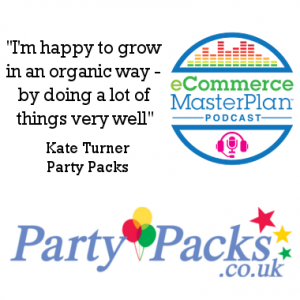 Kate Turner of Party Packs