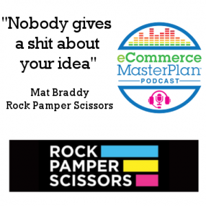 Mat Braddy of Rock Pamper Scissors